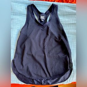 XS BLACK IVY PARK MESH TANK
